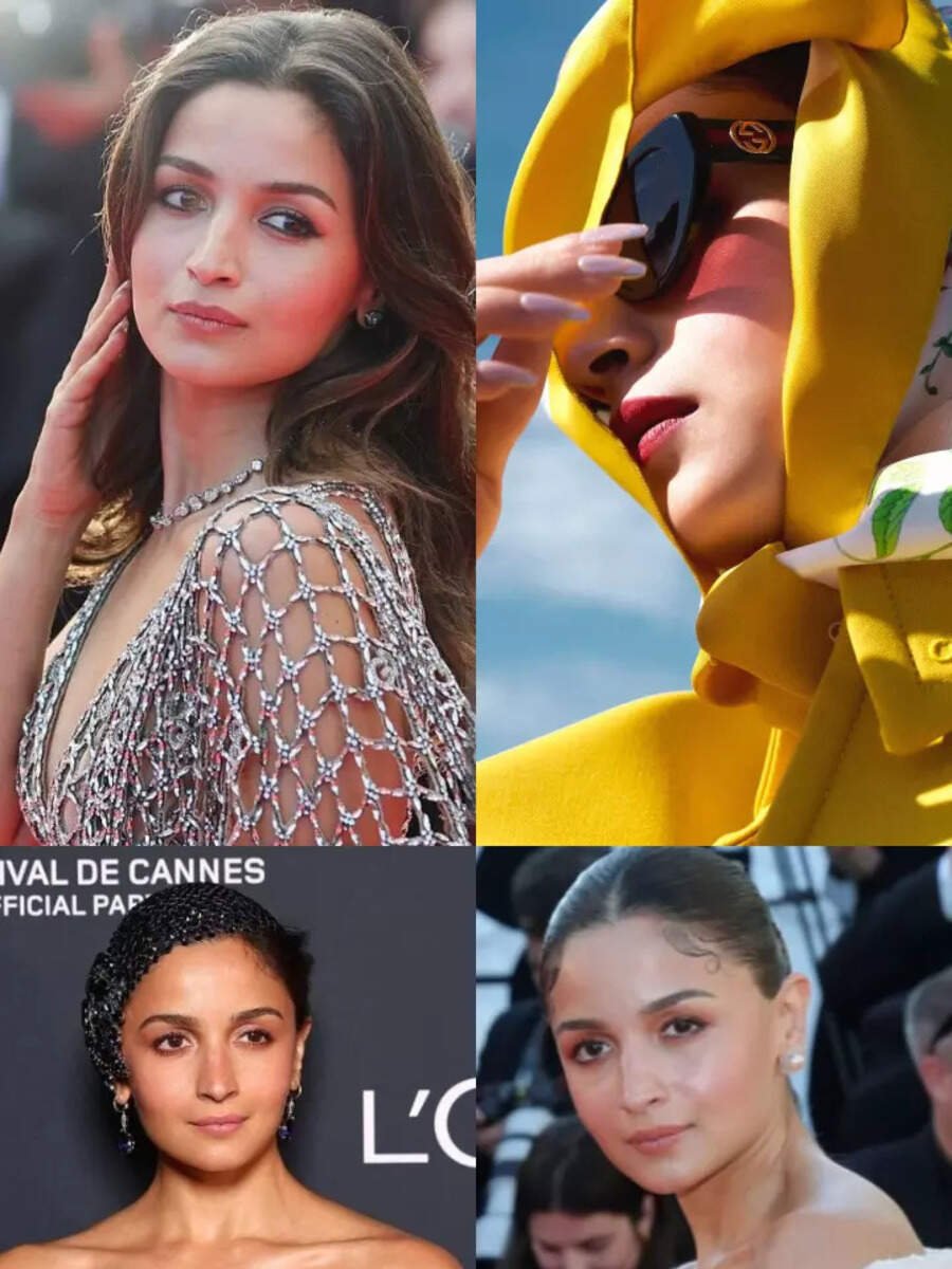 Gucci's saree-gown to retro co-ords: Alia Bhatt's breathtaking Cannes wardrobe