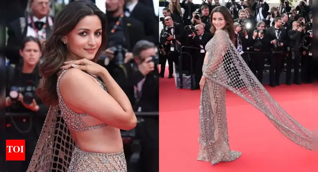 Alia Bhatt closes Cannes 2025 with a historic fashion moment in Gucci’s first-ever saree