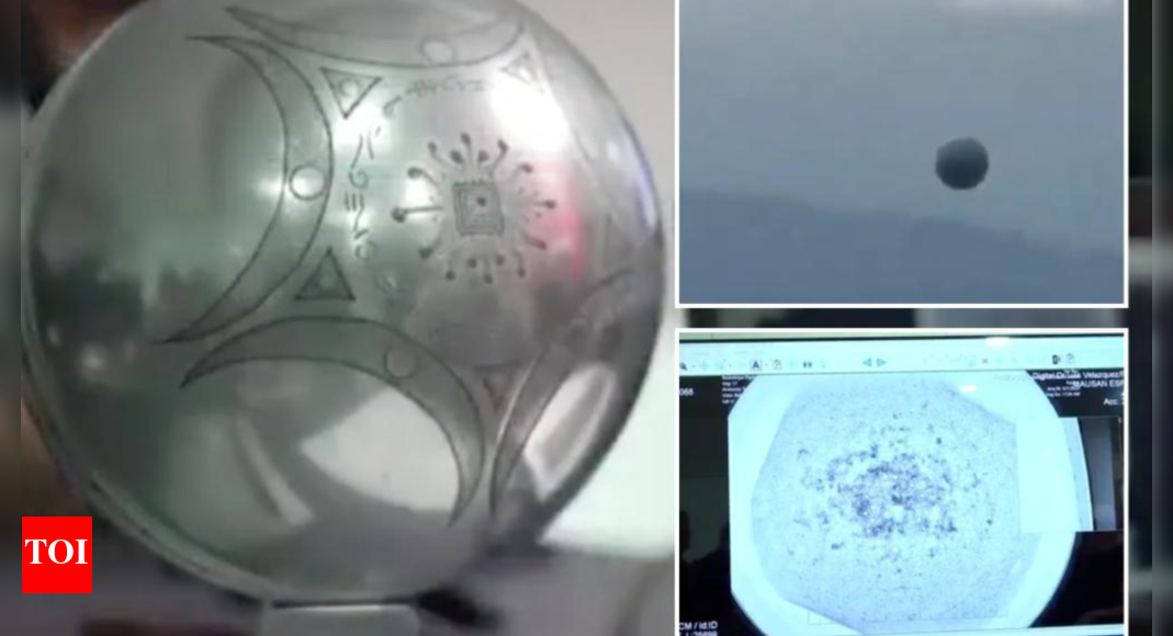 Art project or UFO? Scientists torn over 'mysterious sphere' found in Colombia