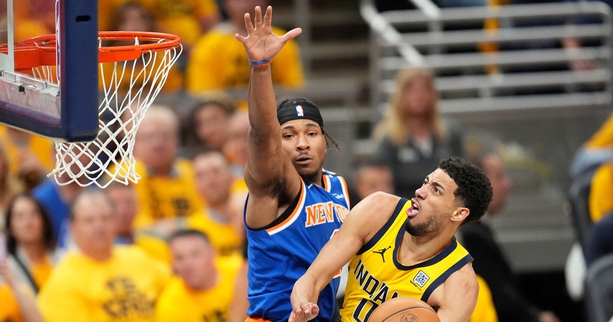Haliburton scores 32 points as Pacers beat Knicks for 3-1 Eastern Conference finals lead