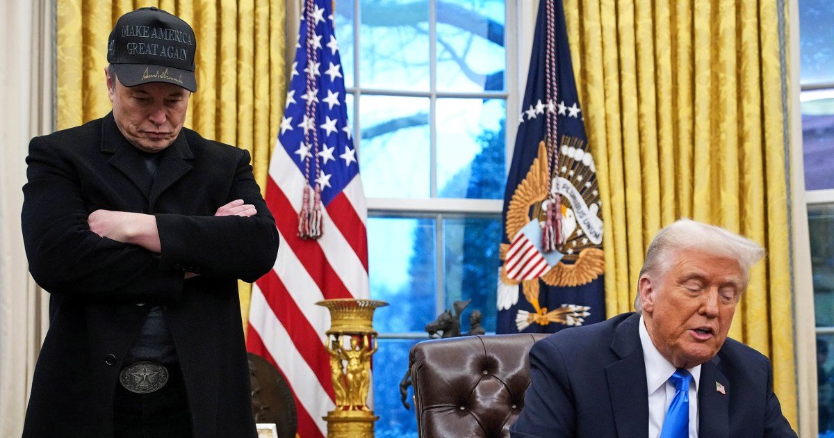 Elon Musk says he's 'disappointed' with domestic policy bill in break with Trump
