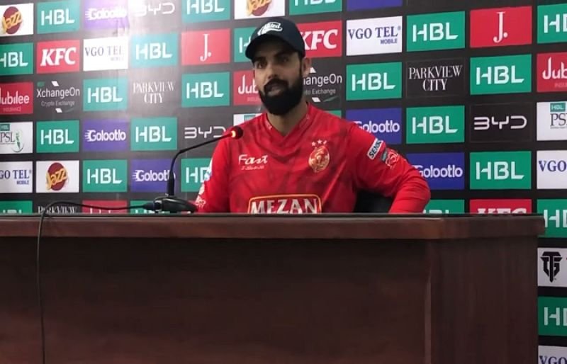 Shadab Khan speaks out after PSL 10 elimination