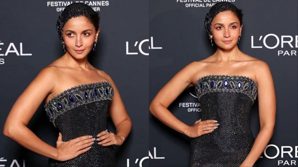Alia Bhatt's Second Look At Cannes Is All About Bejewelled Cosmic Glam