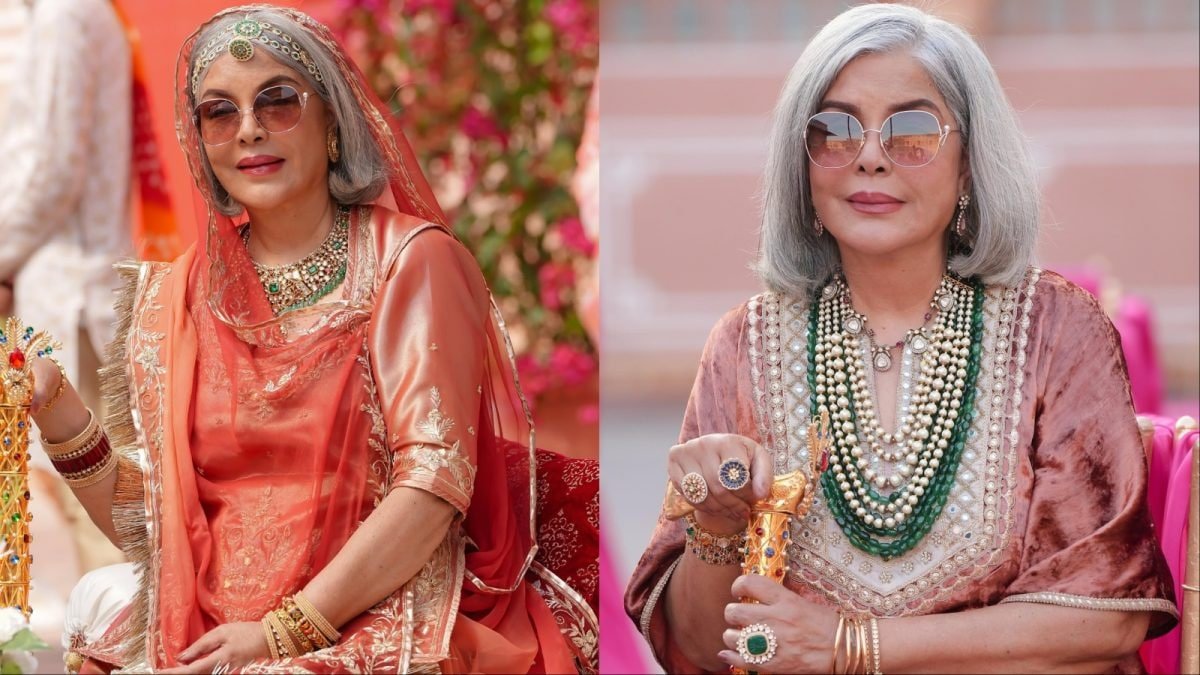 Decoding Zeenat Aman’s Contemporary Yet Classic Wardrobe For The Royals