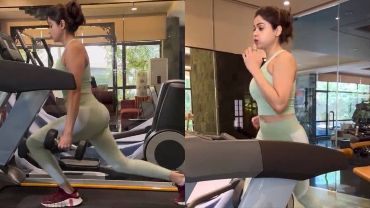Shamita Shetty Shares 10-Minute Treadmill Workout For Busy Bees