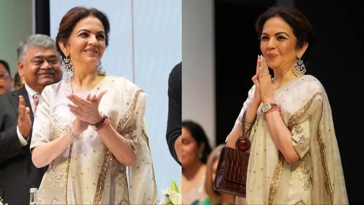 Nita Ambani Ditches The Saree And Stuns In An Ethnic Suit At DAIS Graduation Ceremony