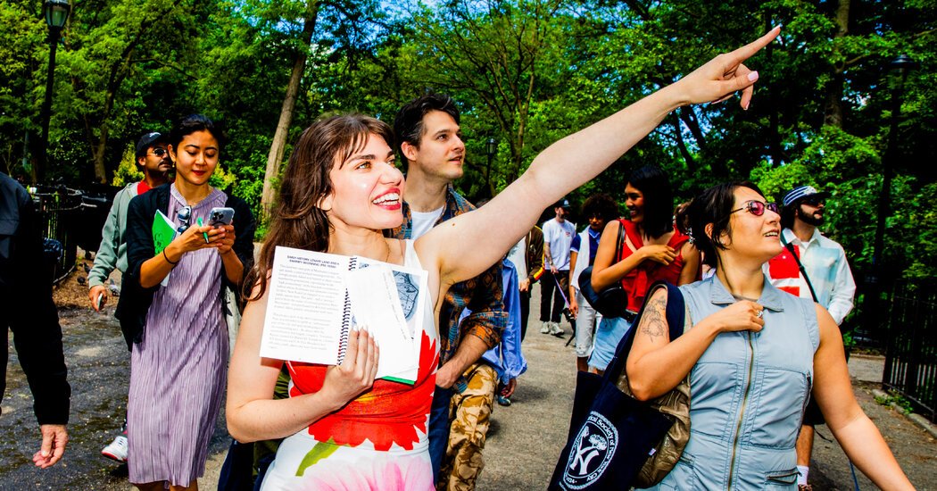 These New Yorkers Are Touching Grass