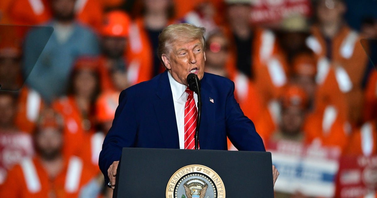 Watch Live: Trump says he's doubling steel tariffs to 50% during visit to U.S. Steel mill near Pittsburgh