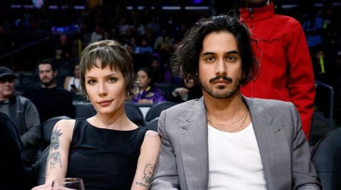 Halsey celebrates 1 year anniversary with fiance Avan Jogia