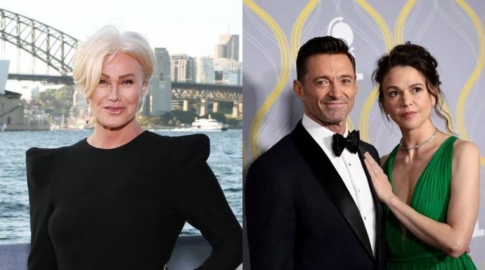 Deborra-Lee Furness reacts to Hugh Jackman, Sutton Foster moving in together