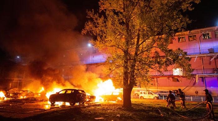 Explosions rock Kyiv as Russia launches overnight assault