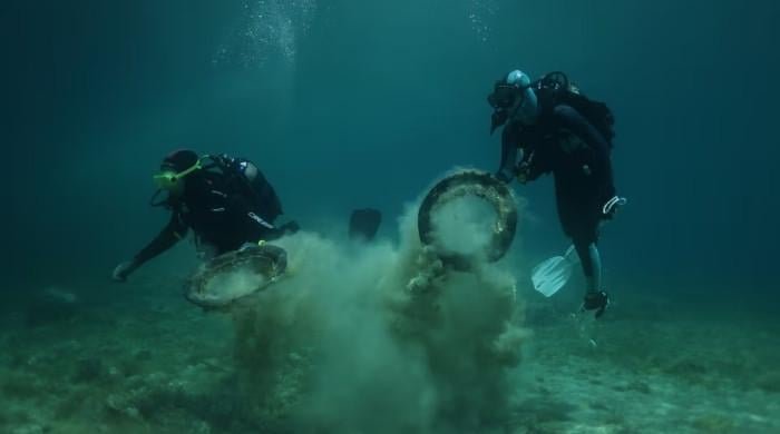 Divers cleaning up seabed off Greece's Alonissos raise alarm over marine pollution