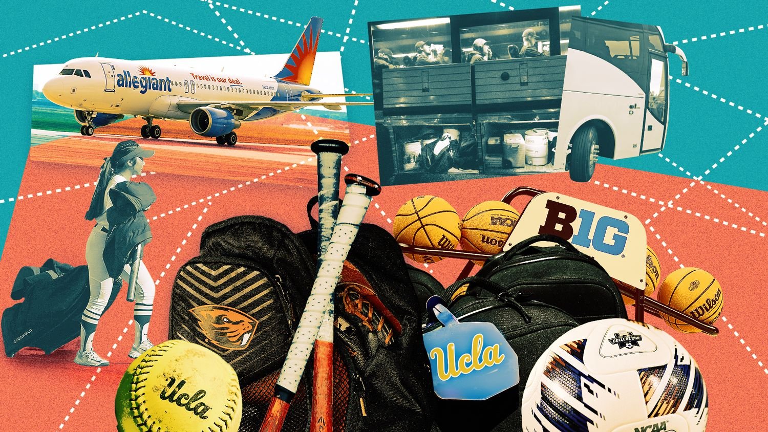 How college teams adjusted to cross-country travel post realignment