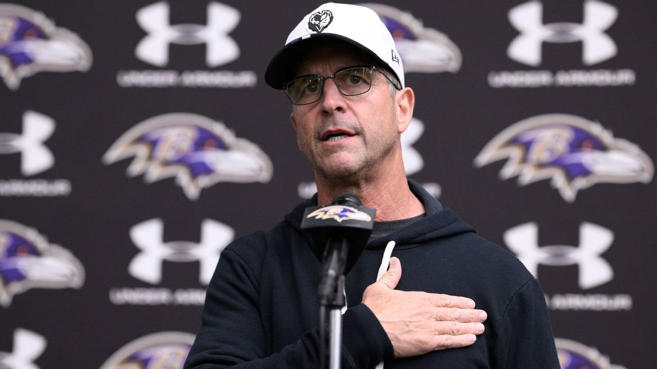Ravens' Harbaugh says cutting Tucker was 'complex' decision