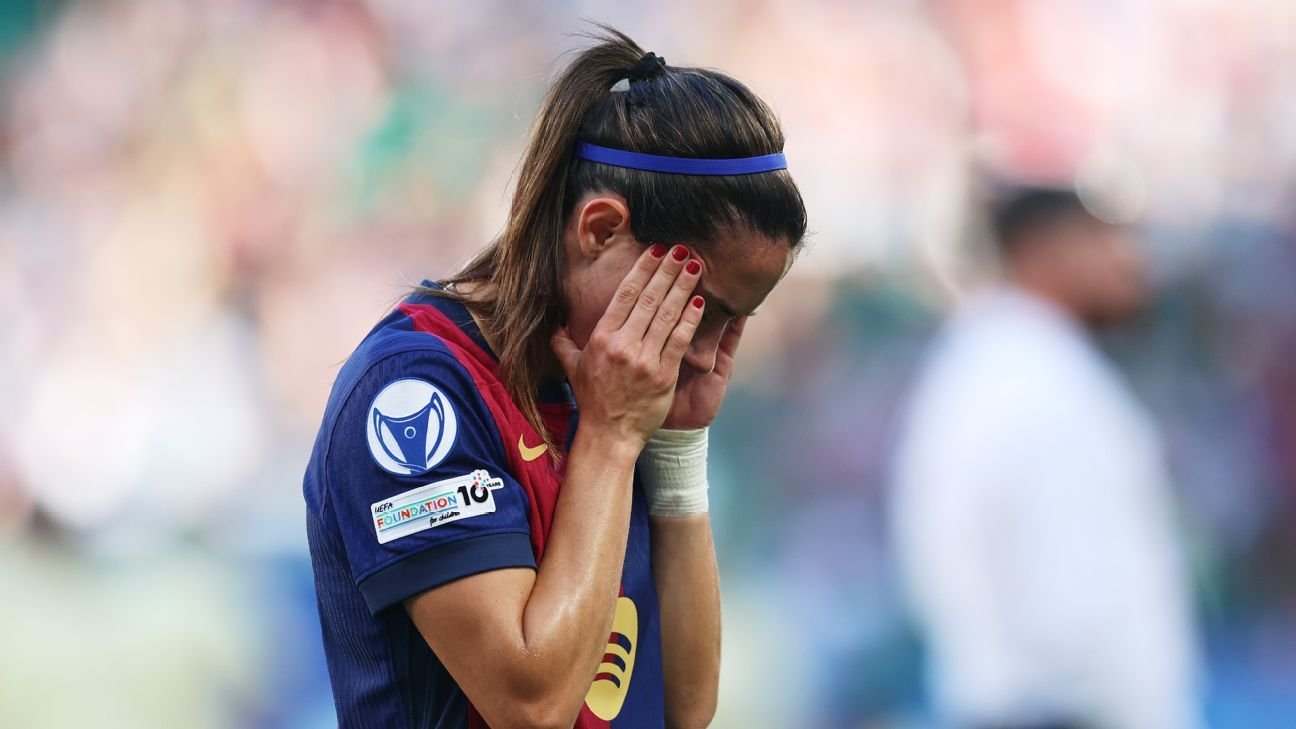 Barcelona's Aitana Bonmatí in 'disbelief' after Arsenal UWCL final loss