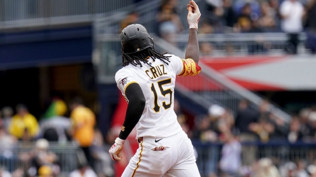 Pirates' Oneil Cruz hits 122.9 mph HR, hardest in Statcast Era