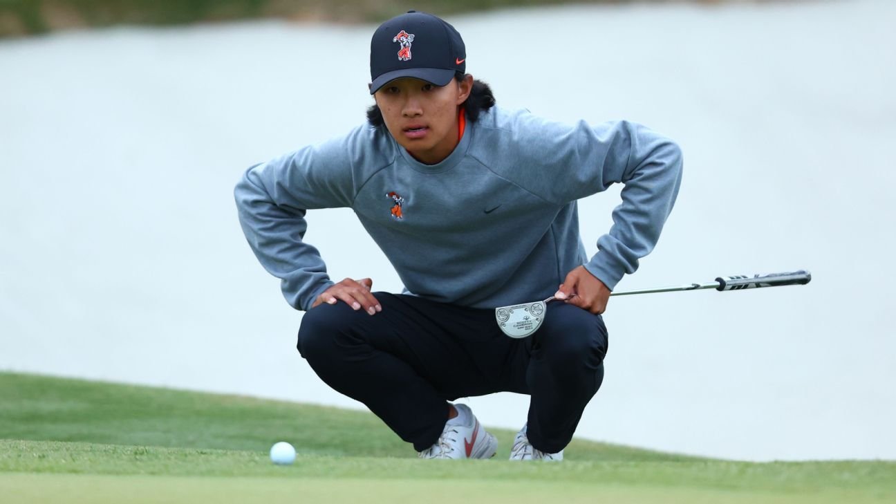 Oklahoma State beats Virginia for 12th NCAA men's golf title