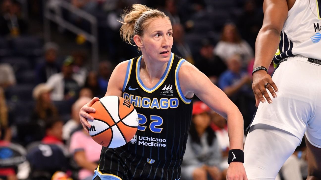 Vandersloot breaks wife Quigley's Sky scoring mark in win