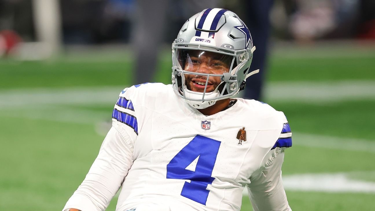 Cowboys' Dak Prescott announces birth of baby girl with fiancée