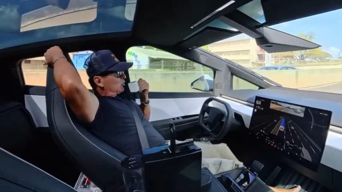 Viral Video Shows Man Brewing Espresso In Self-Driving Car, Elon Musk Reacts