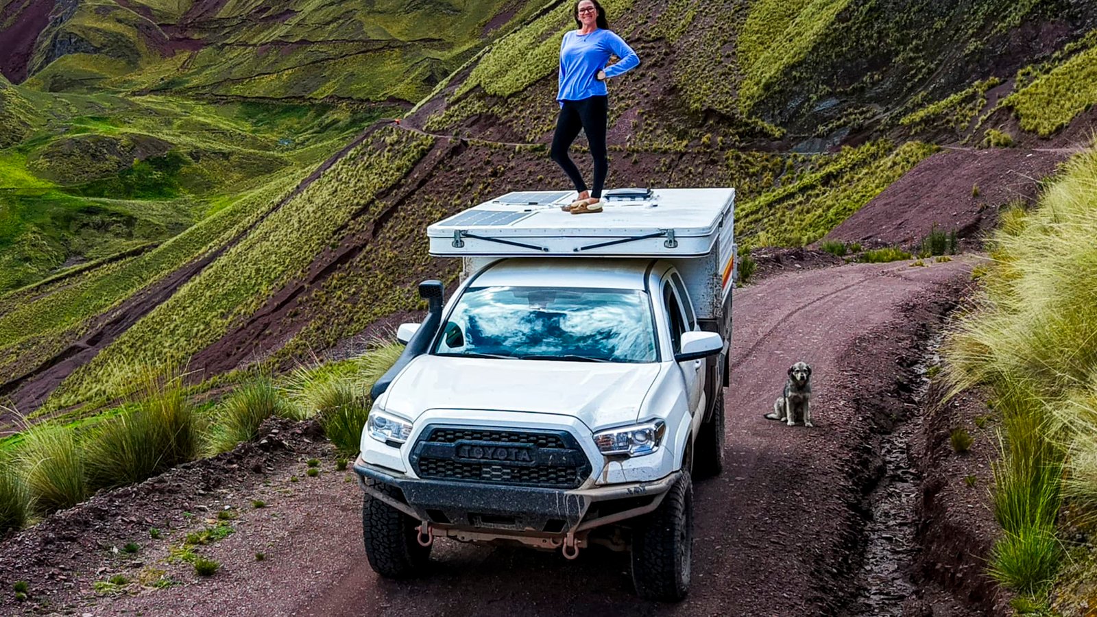 36-year-old sold her childhood home to live, travel in a Toyota Tacoma