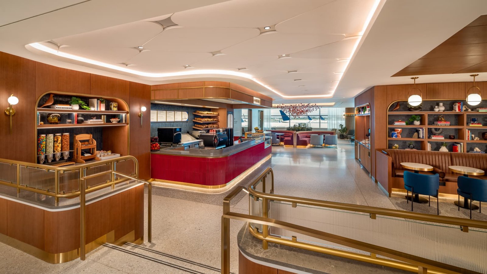 Capital One's 24/7 Lounge At JFK Airport