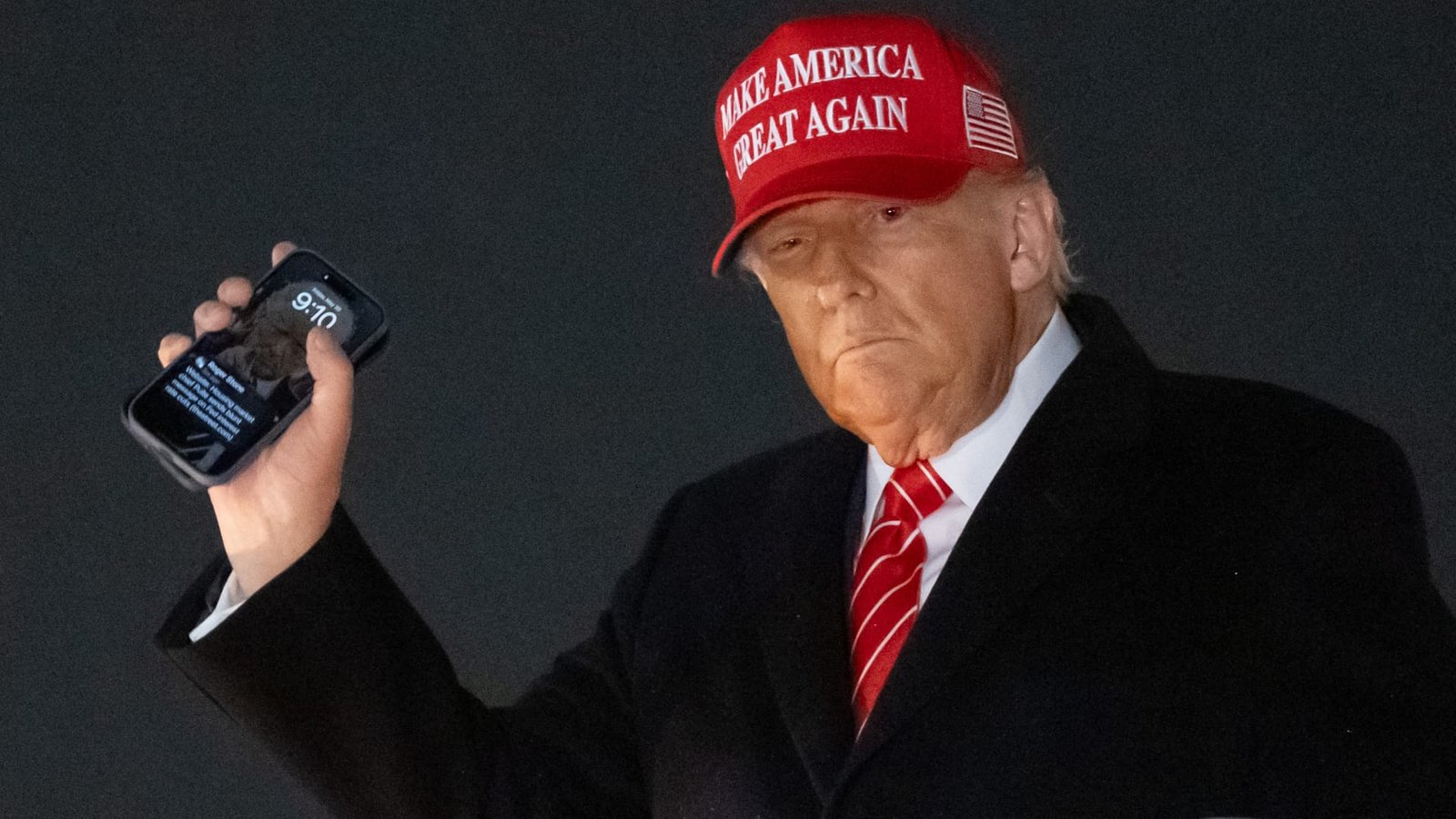 President's company announces phone plan