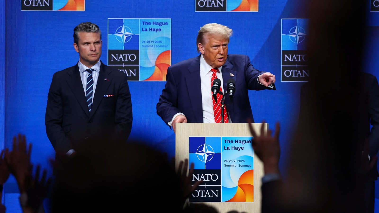Trump fumes over Iran strike intelligence report at NATO