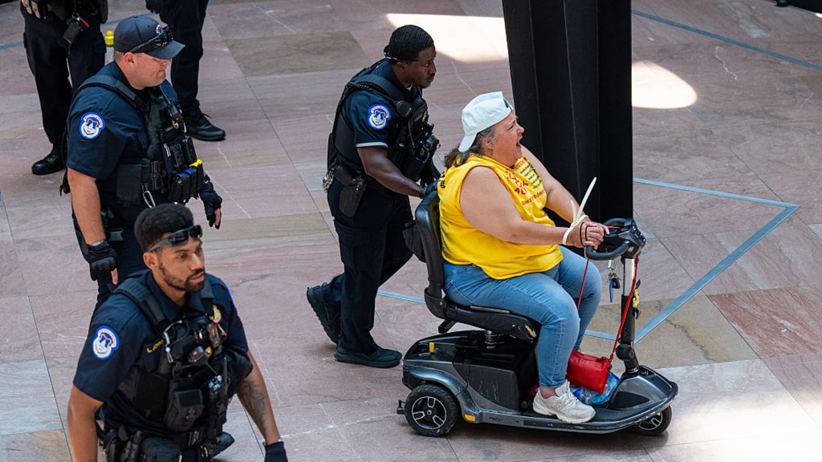 Capitol Hill arrest dozens protesting Medicaid cuts