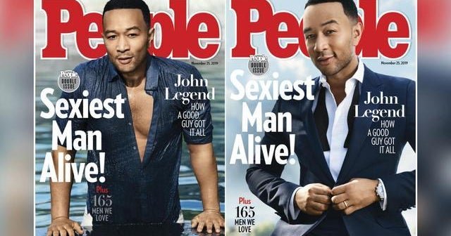 John Legend named "2019 Sexiest Man Alive" by People