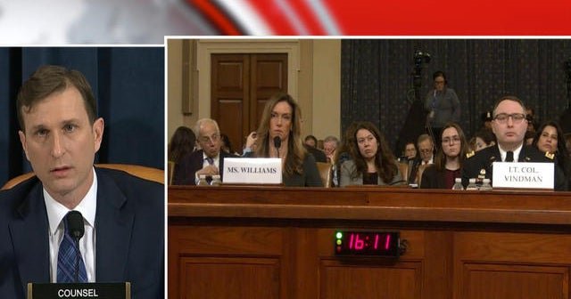 Day 3, Part 5: Adam Schiff and Daniel Goldman question Jennifer Williams and Alexander Vindman