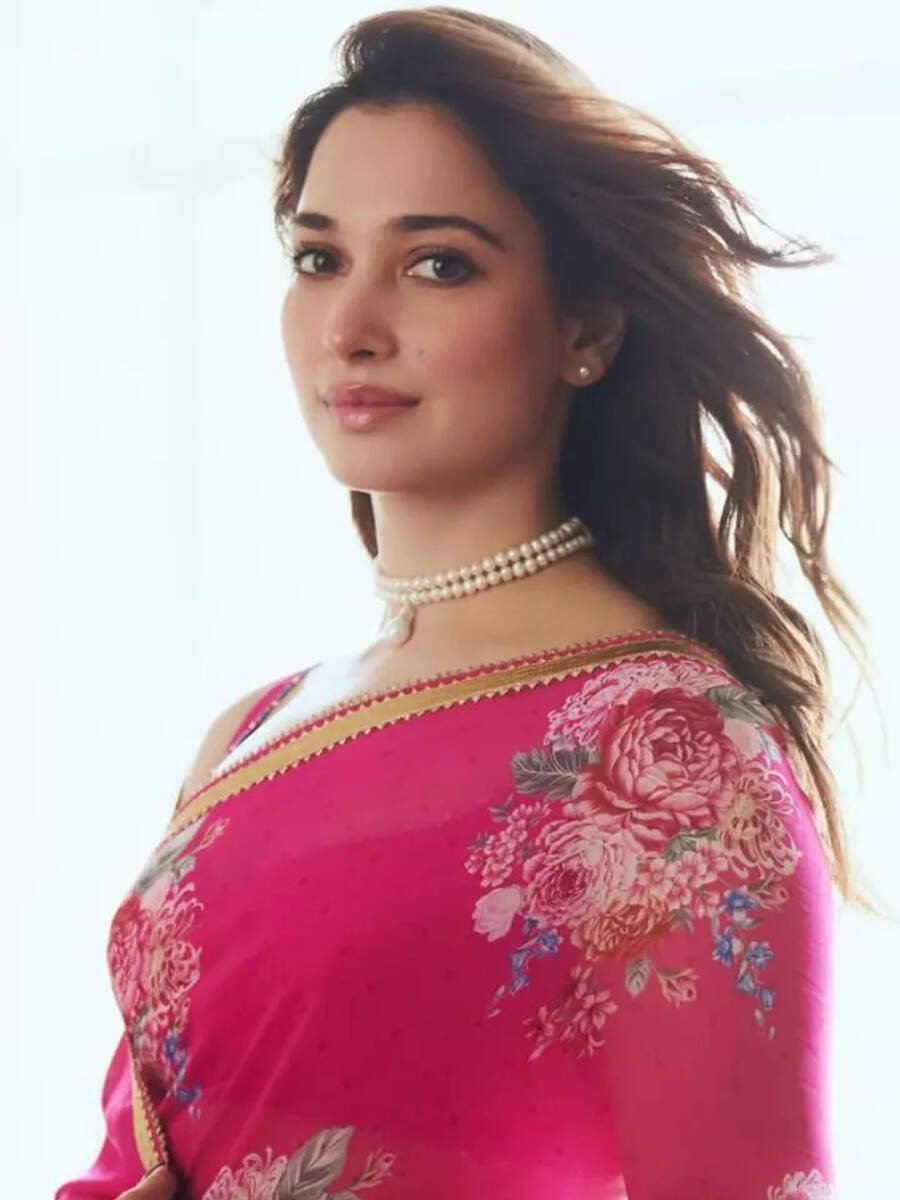 No one experiments with sarees like Tamannaah Bhatia