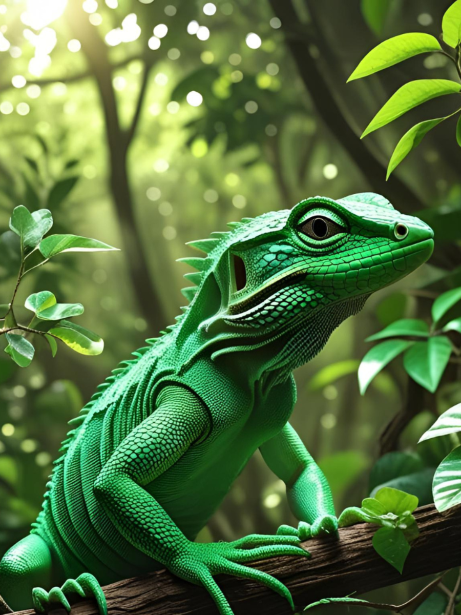 9 unique green animals that can even camouflage in the wild