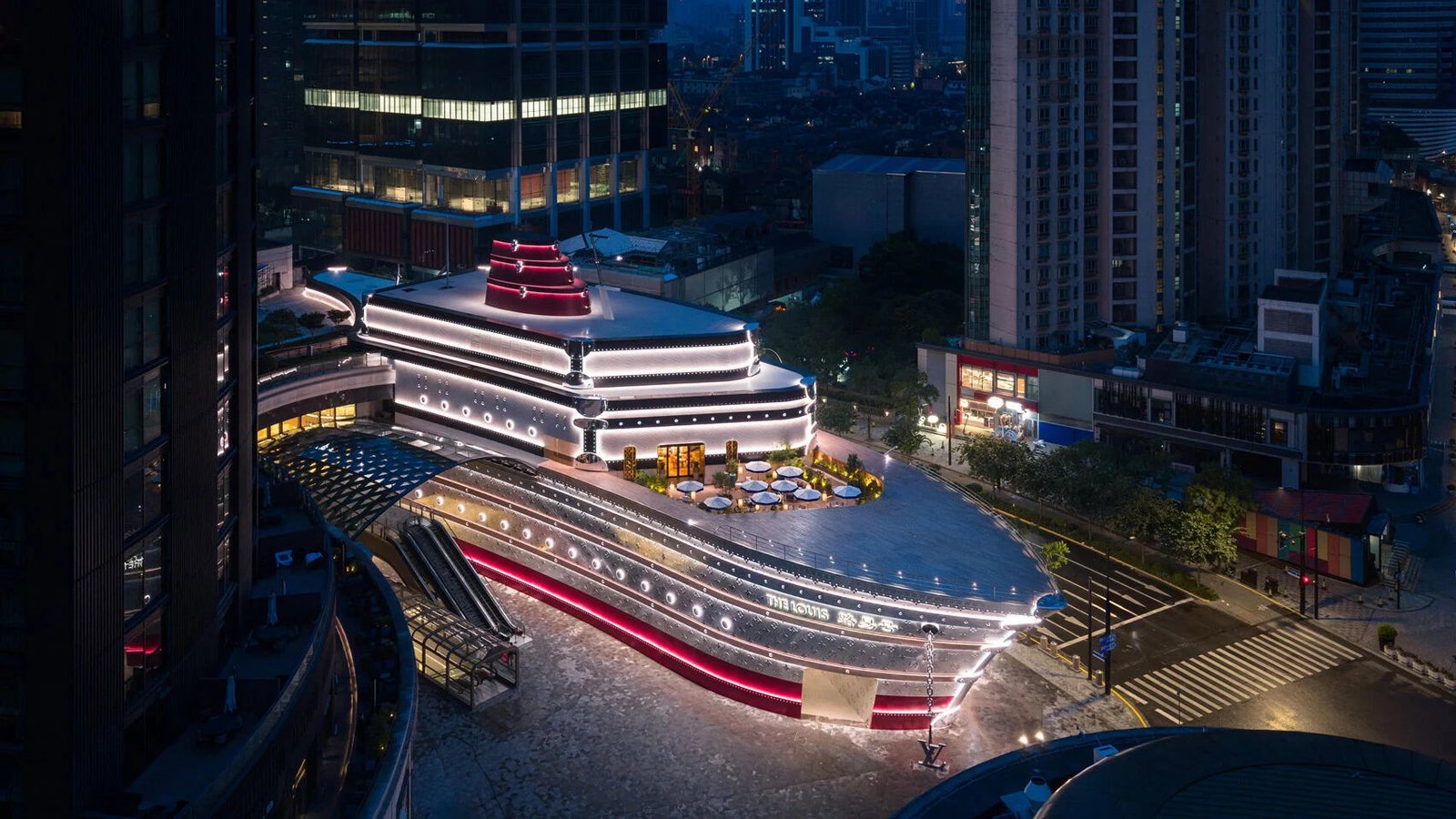 Louis Vuitton just opened its only cruise-shaped store and its location will leave you surprised!