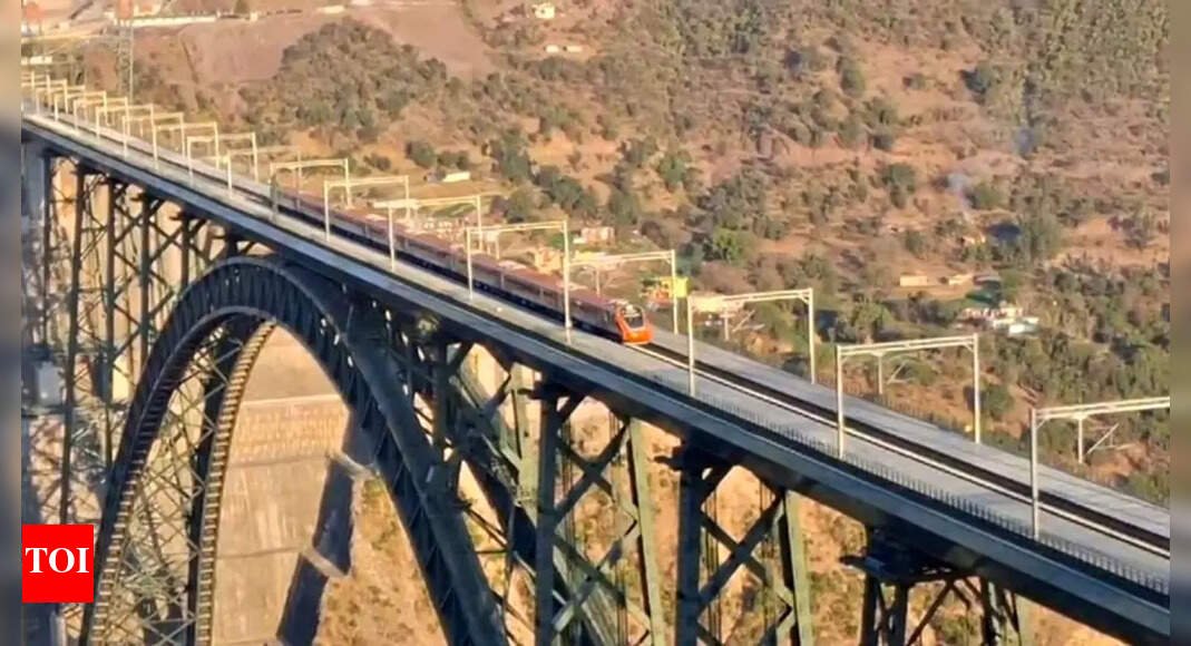Vande Bharat from Katra to Srinagar: New Indian Railways trains on USBRL via Chenab bridge to start from this date; check full schedule, stoppages & train numbers