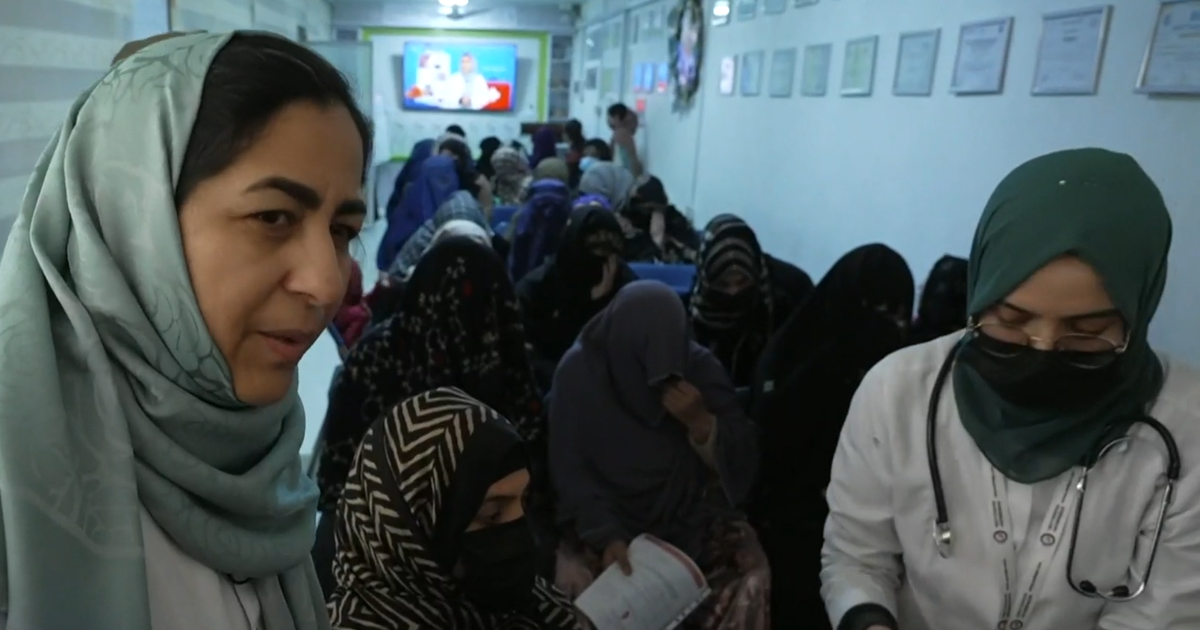 Afghanistan's foremost OB-GYN says the country is experiencing a maternal health crisis