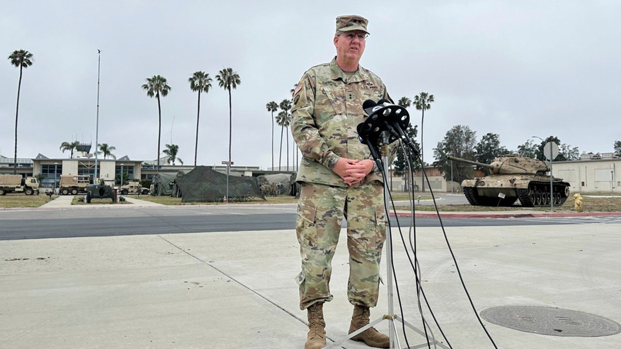 U.S. Marines detain first civilian protester in LA during nationwide protests