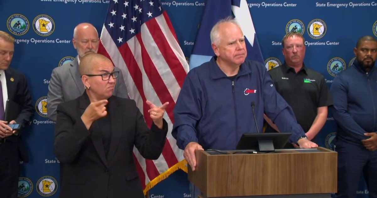 Minnesota Gov. Walz announces shooting suspect is arrested