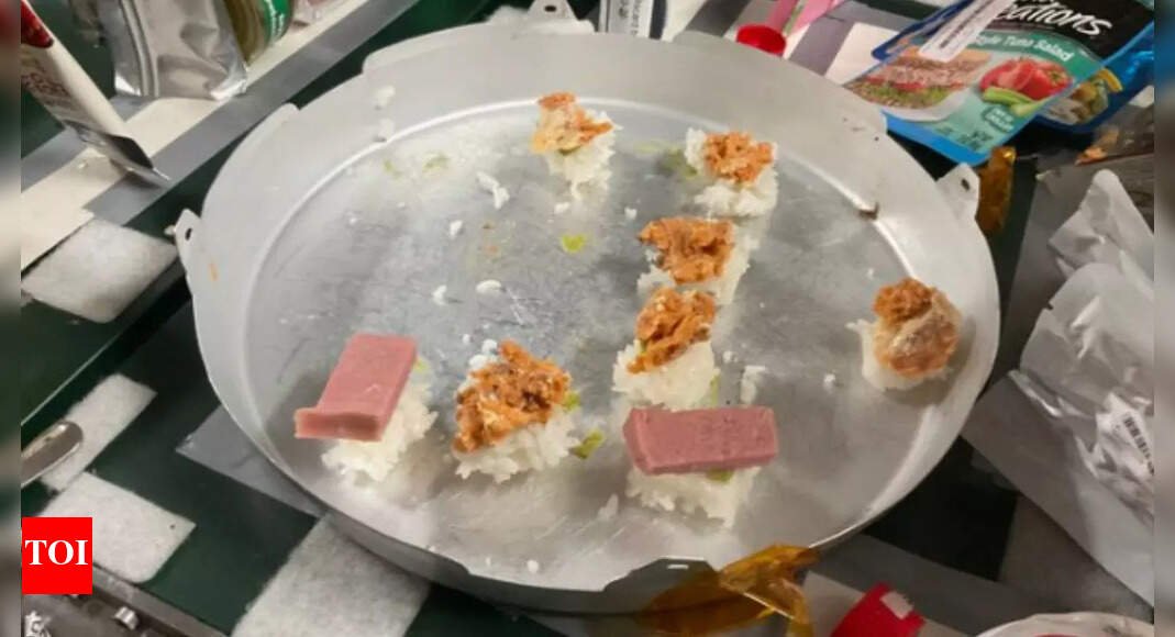 NASA astronauts prepare ‘space sushi’ aboard the ISS in zero gravity during a heartwarming crew celebration |