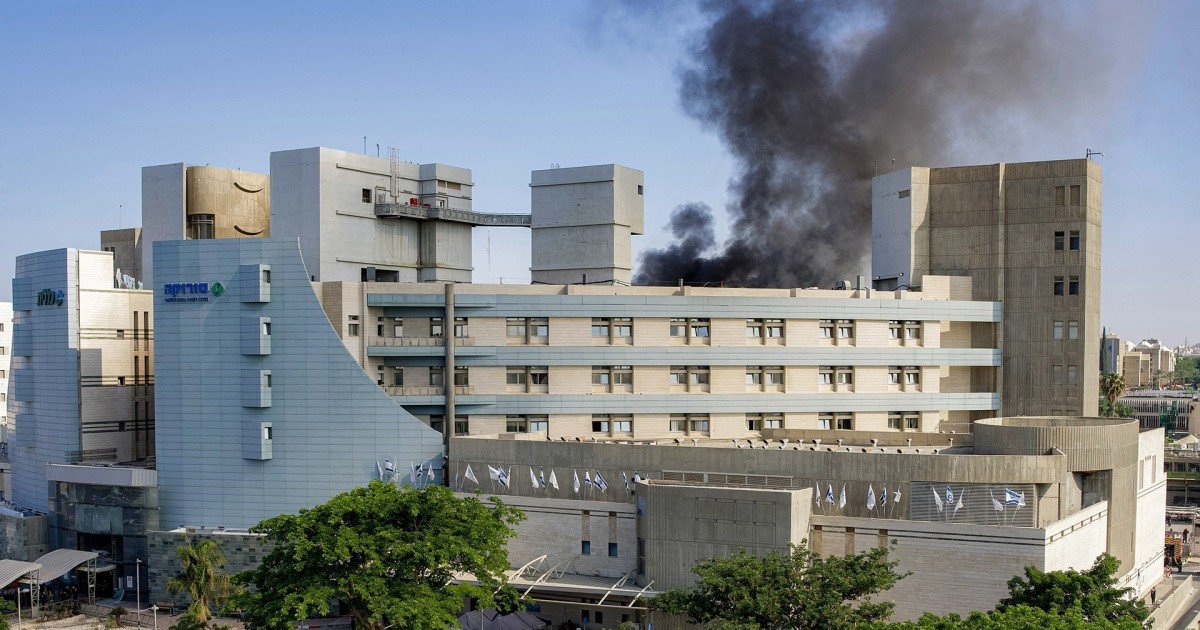 Iran Strikes Israeli Hospital, Forcing Evacuations