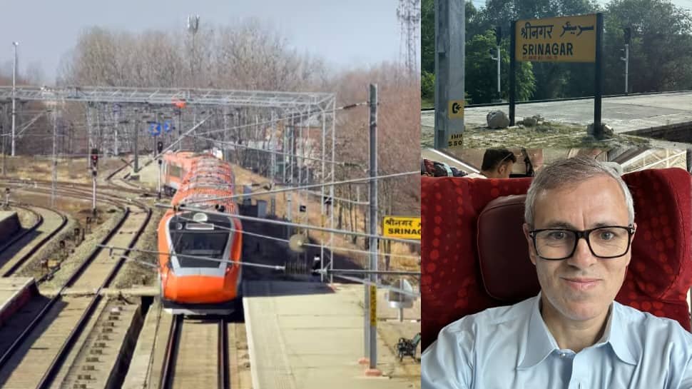 CM Omar Abdullah Takes Ride On Newly Launched Vande Bharat Train In J&K | Mobility News