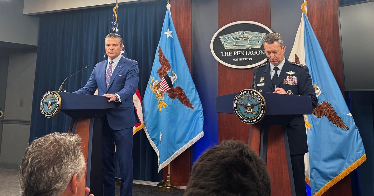 Defense Secretary Pete Hegseth holds press conference on impact of strikes on Iran