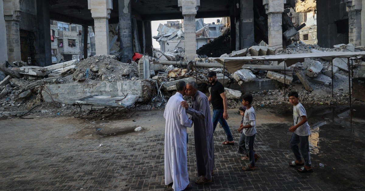A mournful Eid al-Adha in Gaza