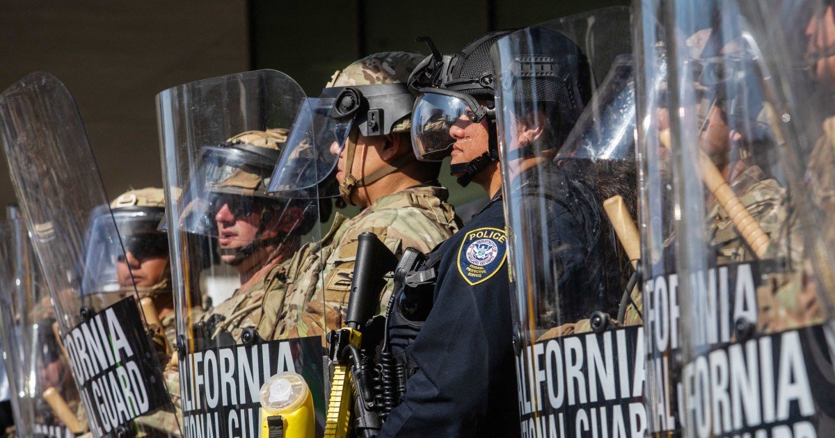 Military deployment in L.A. puts Trump's authority to use troops at home in the spotlight