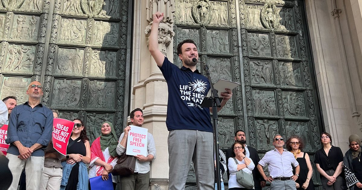 Mahmoud Khalil describes ICE detention, decries Columbia 'hypocrisy'