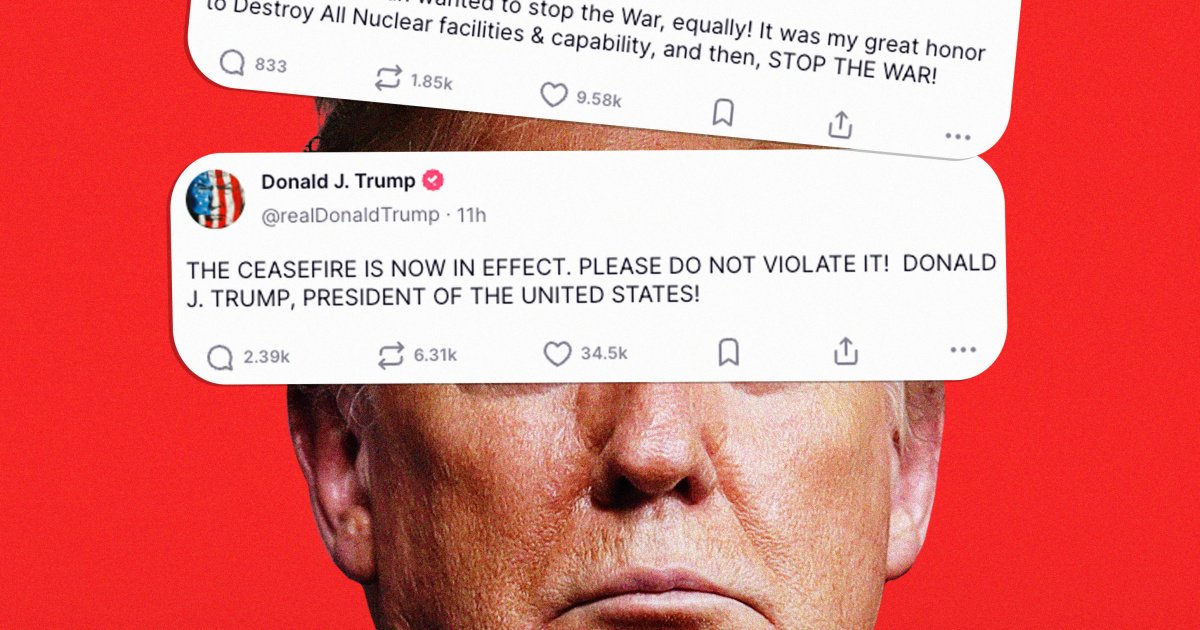 Trump engages in Truth Social diplomacy on Iran crisis