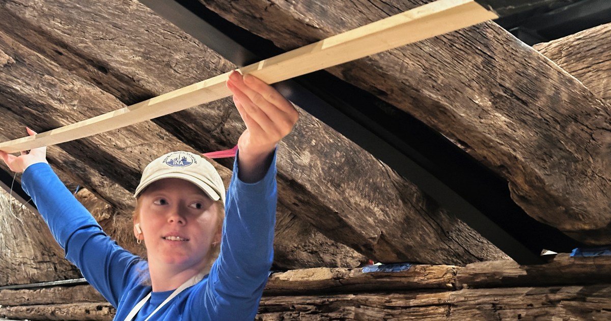 A Revolutionary War-era boat is being painstakingly rebuilt after centuries buried beneath Manhattan