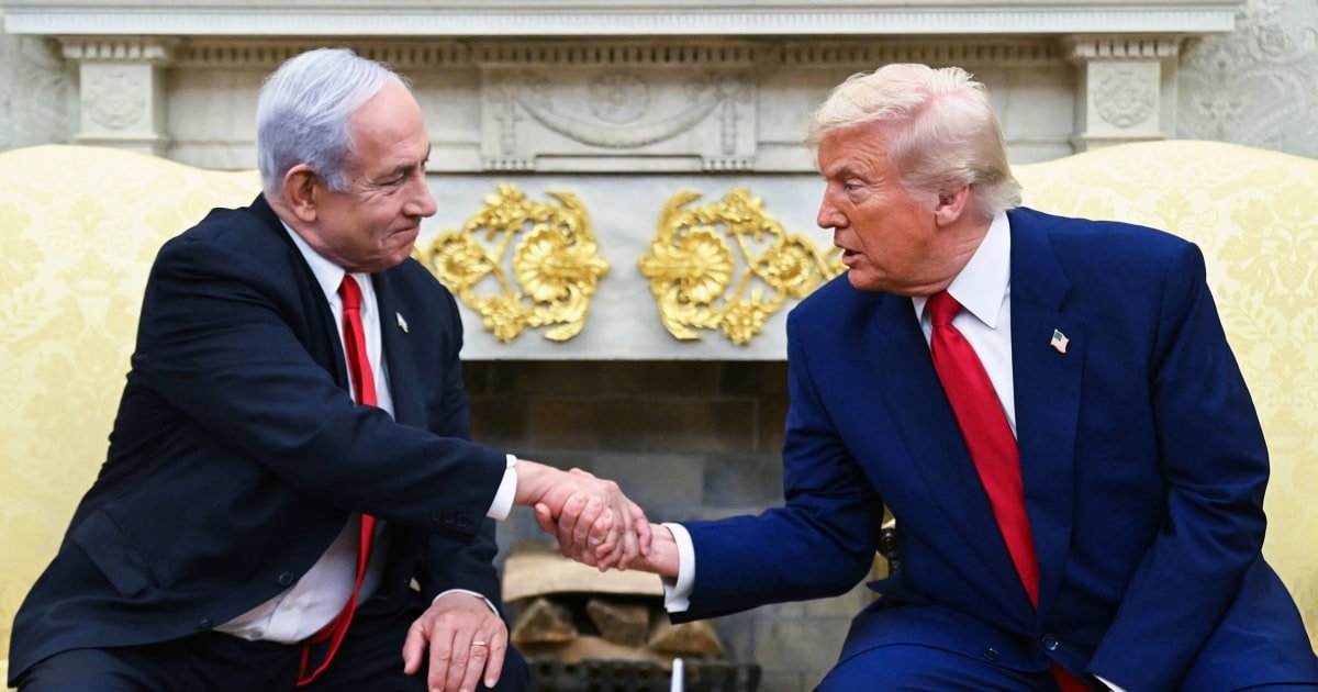 Trump brands Netanyahu's corruption trial a 'witch hunt,' calls for it to be canceled