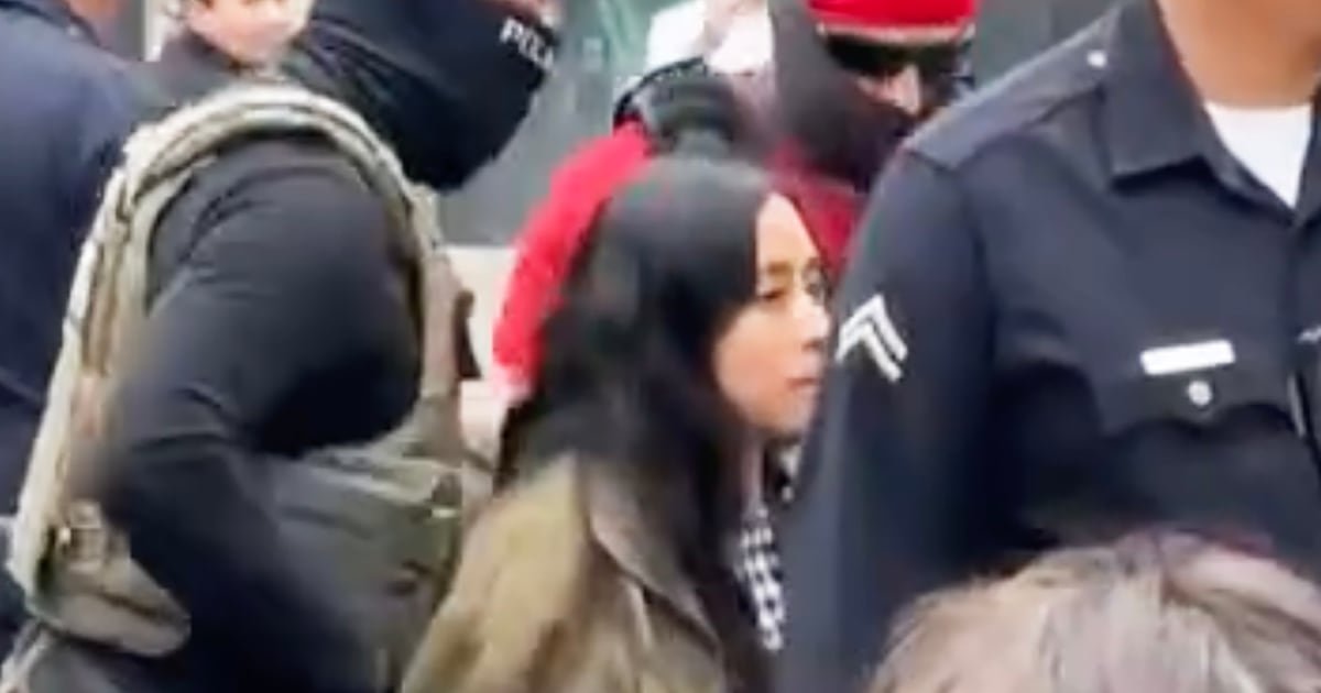ICE detains a U.S. citizen in L.A. and charges her with obstructing an arrest