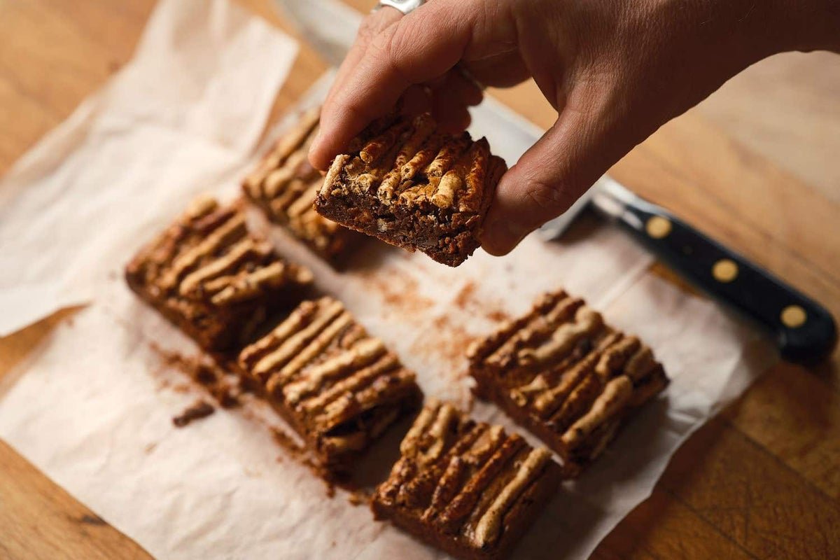 Twiglet brownies recipe: Salty-sweet snack mash-up to bake at home